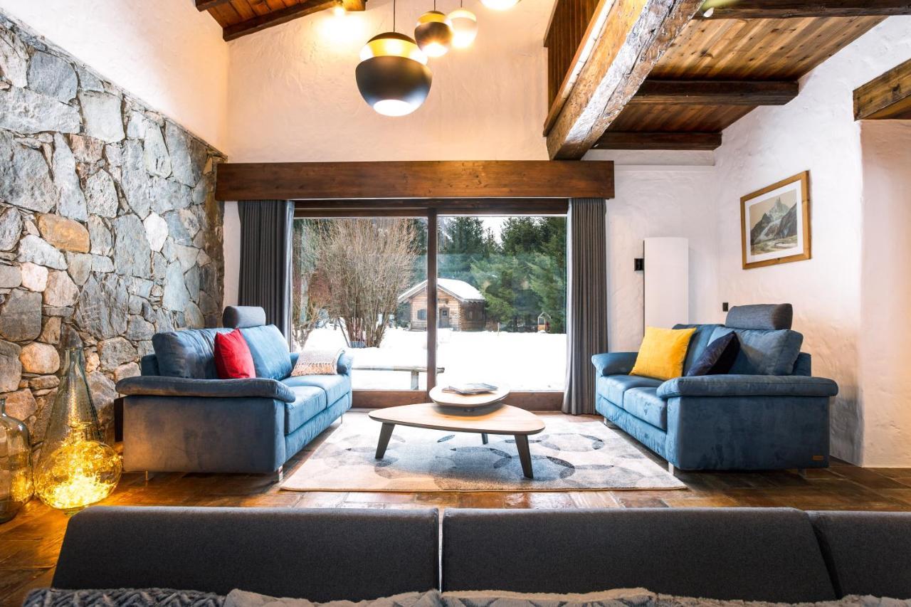 Chalet Les Praz - 280Sqm - Sauna Cinema Fitness - 5 Bedrooms In Heart Of Les Praz - By Cozee Rentals シャモニー エクステリア 写真