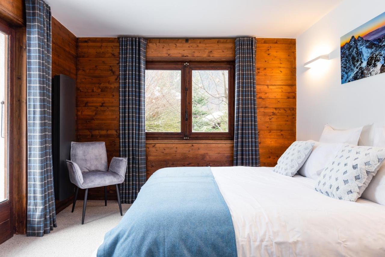Chalet Les Praz - 280Sqm - Sauna Cinema Fitness - 5 Bedrooms In Heart Of Les Praz - By Cozee Rentals シャモニー エクステリア 写真