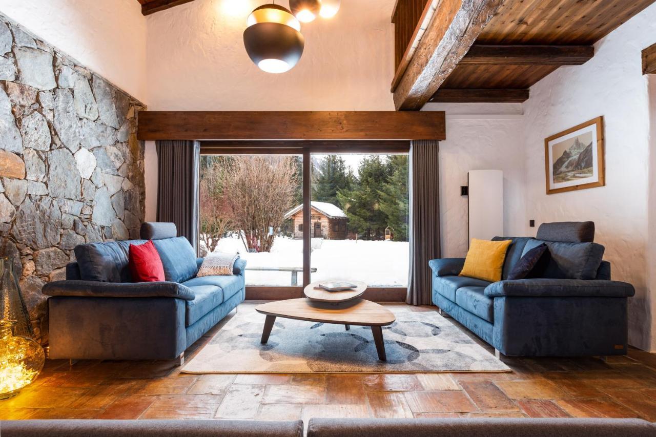 Chalet Les Praz - 280Sqm - Sauna Cinema Fitness - 5 Bedrooms In Heart Of Les Praz - By Cozee Rentals シャモニー エクステリア 写真