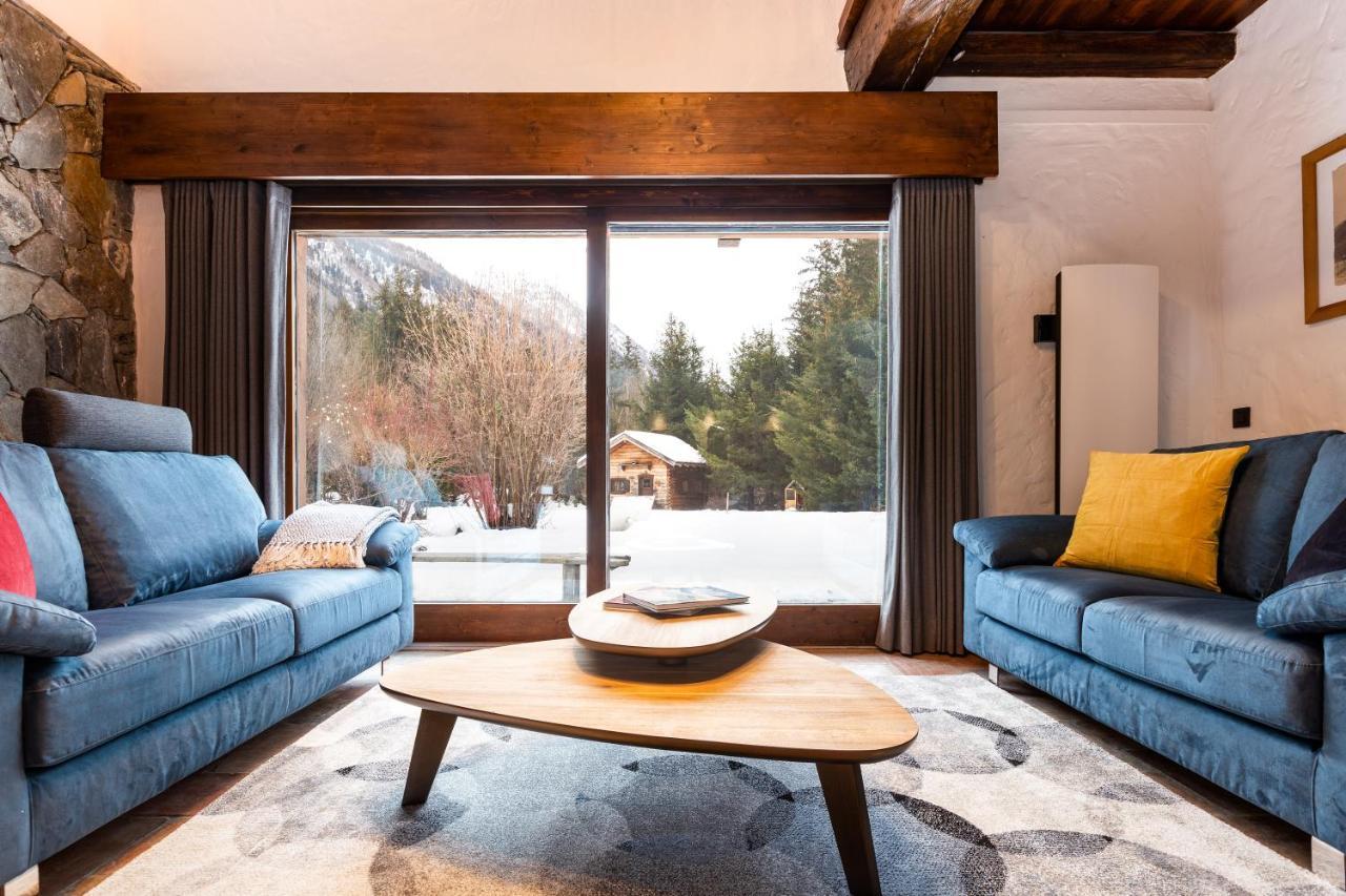 Chalet Les Praz - 280Sqm - Sauna Cinema Fitness - 5 Bedrooms In Heart Of Les Praz - By Cozee Rentals シャモニー エクステリア 写真