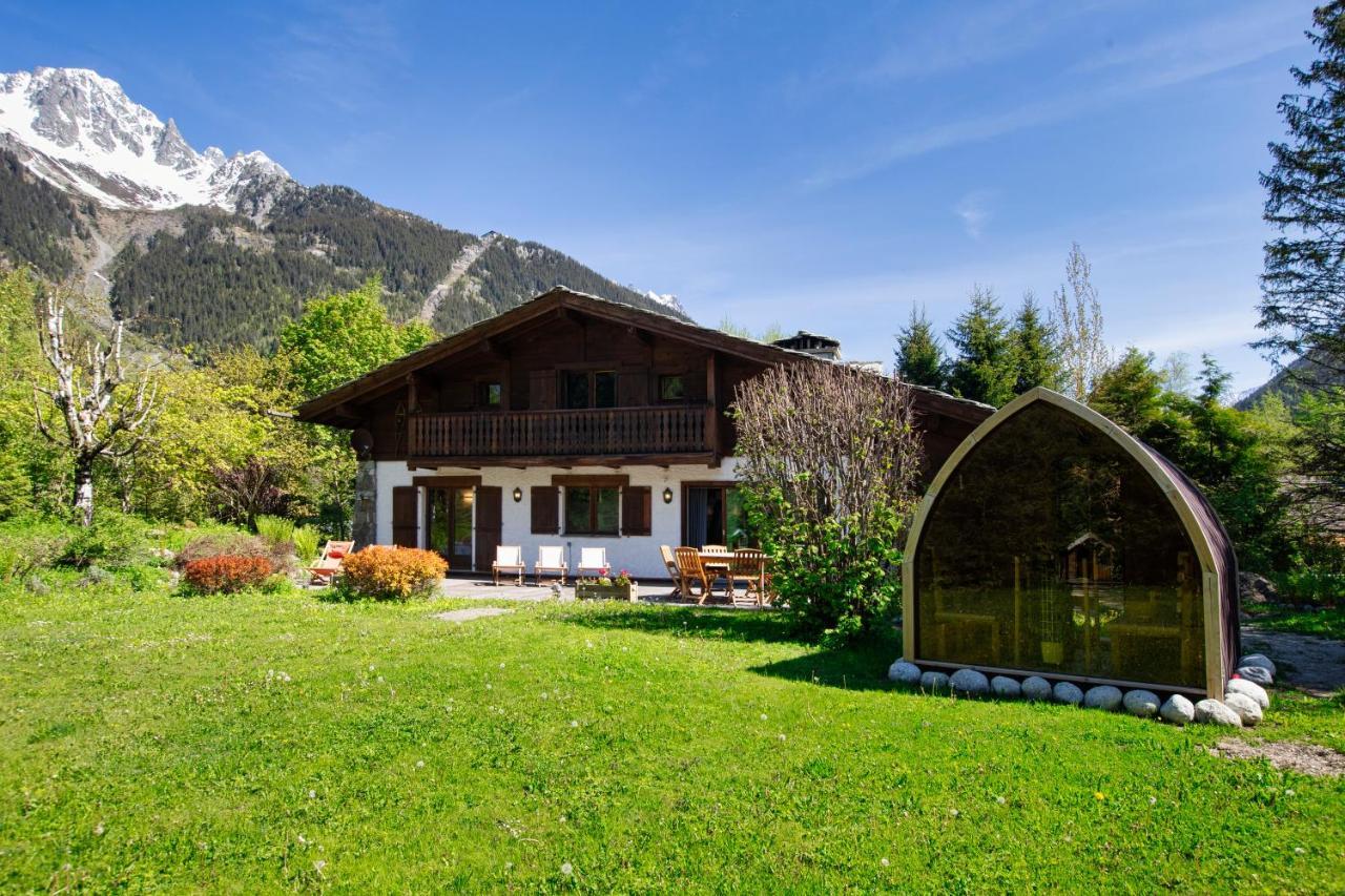 Chalet Les Praz - 280Sqm - Sauna Cinema Fitness - 5 Bedrooms In Heart Of Les Praz - By Cozee Rentals シャモニー エクステリア 写真