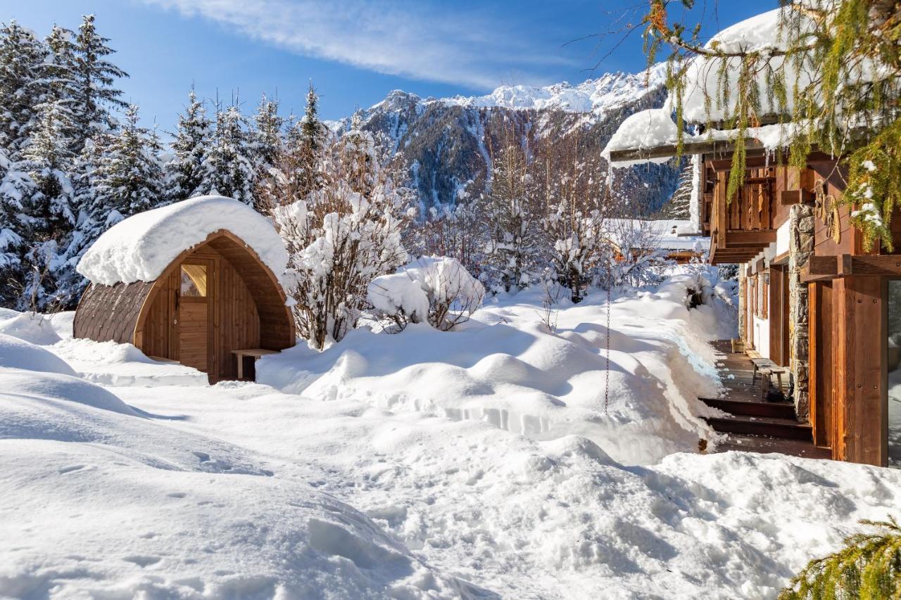 Chalet Les Praz - 280Sqm - Sauna Cinema Fitness - 5 Bedrooms In Heart Of Les Praz - By Cozee Rentals シャモニー エクステリア 写真