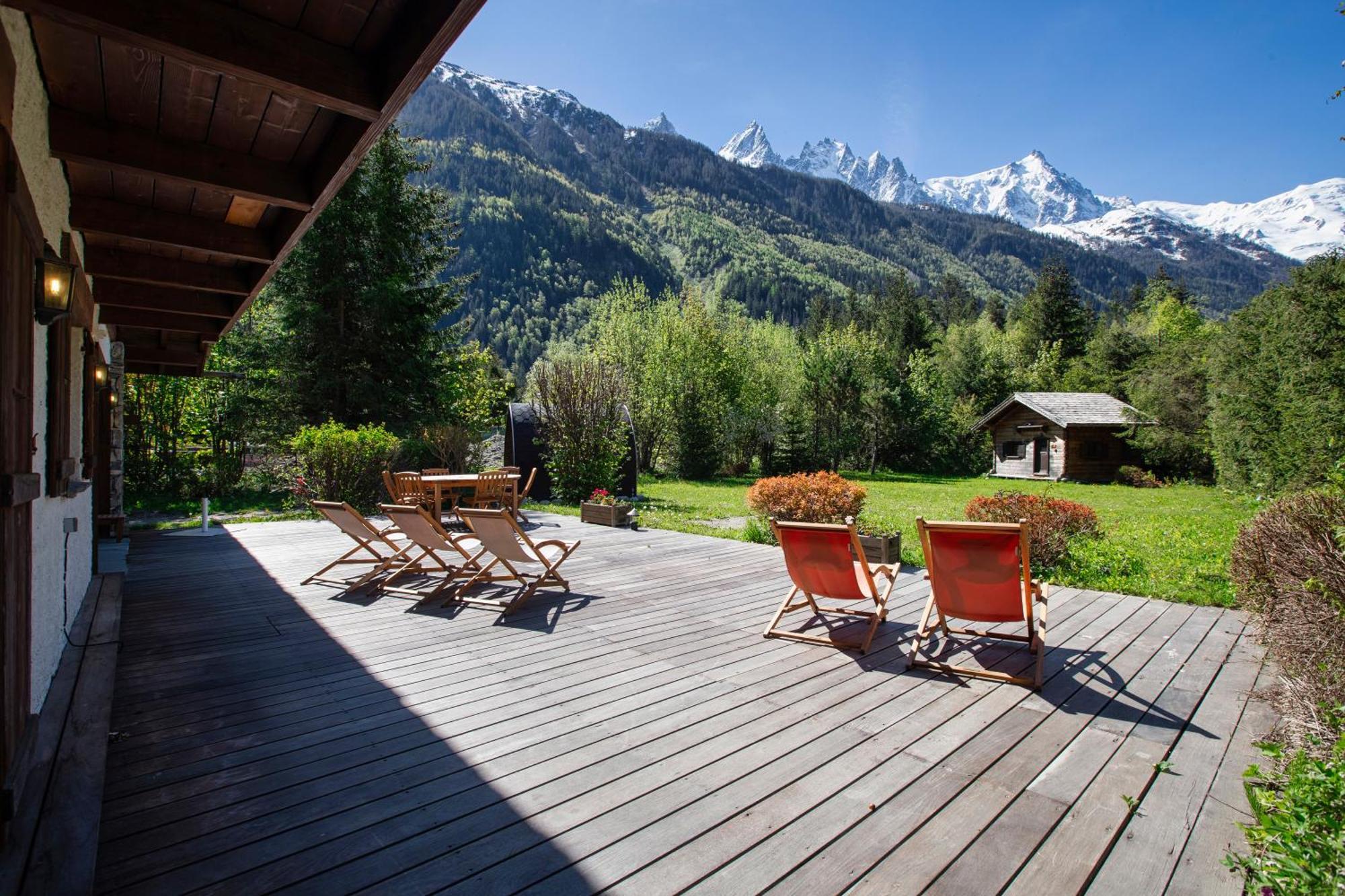 Chalet Les Praz - 280Sqm - Sauna Cinema Fitness - 5 Bedrooms In Heart Of Les Praz - By Cozee Rentals シャモニー エクステリア 写真